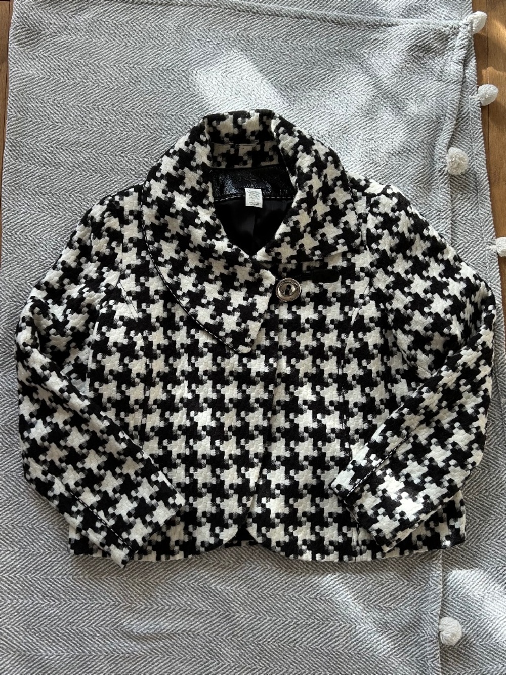 Vex Collection ⏐ Lightweight Houndstooth Wool Jacket